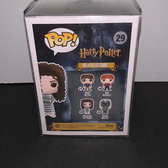Vaulted Harry Potter Bellatrix LeStrange (Azkaban) Exclusive Hot Topic Funko Pop - Picture 5 of 7